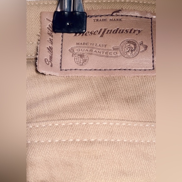 Diesel Thaver cotton 5 pocket Tan Trendy casual everyday denim stretch jean 30 - Picture 4 of 8
